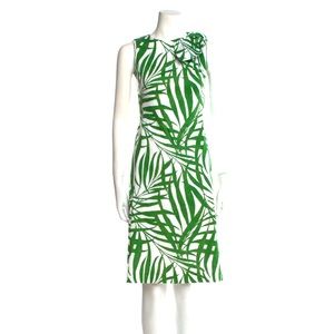 Kate Spade palm fronds dress sz 16